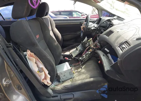 2008 Honda Civic Si/Si Mugen из США, поврежденный, VIN 2HGFA55558H711856